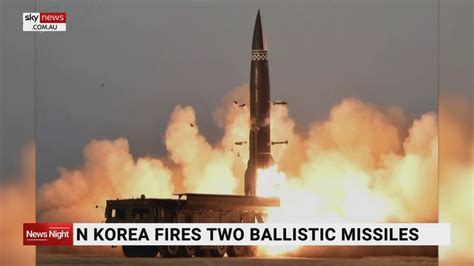 North Korea Fires Two Ballistic Missiles Capable Of Hitting Japan