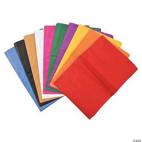 Tissue Paper Assortment 100 Pc Oriental Trading