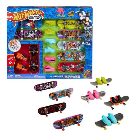 Veh Culo De Juguete Hot Wheels Skate Paquete De Fingerboards Con Tenis Walmart En L Nea