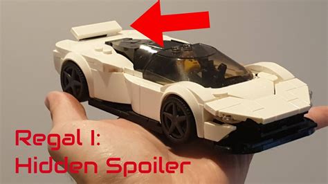 Retractable Spoiler On A Lego Speed Champions MOC Regal I YouTube