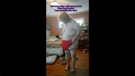 Modeling My RED Lace Lemons In Blue And Cute Pug Panties For You Wmv Your BBW Nurse Vicki