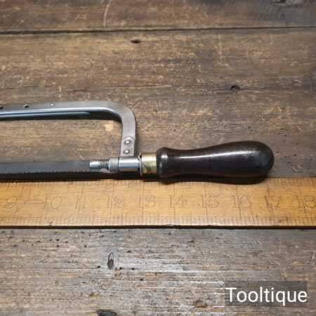 Antique Millers Falls USA No 0 Adjustable Length Hacksaw Rosewood