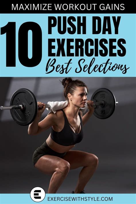 10 Best Exercises To Include In Your Push Day Workout Program In 2024