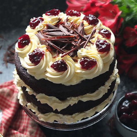 Black Forest Gateau Elizabeths Kitchen Diary