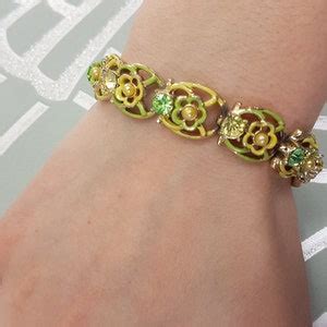 Vintage Jewelcraft Bracelet Mid Century Costume Jewelry Vintage