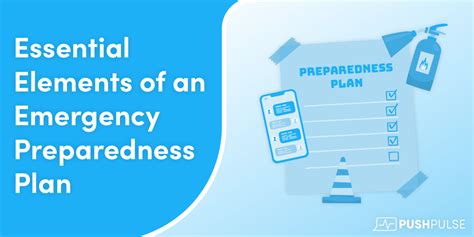 Essential Elements of an Emergency Preparedness Plan | PushPulse