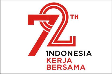 Mengenal Makna Logo Resmi Hut Ri Ke 72 Tk Immanuel Batu