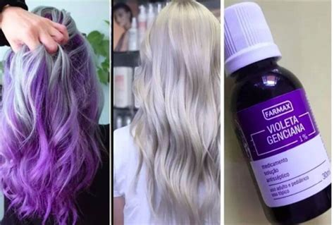 Como Tirar O Violeta Genciana Do Cabelo