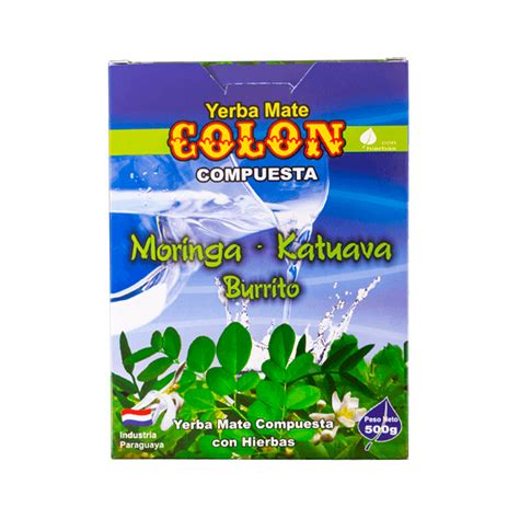 Yerba Colon Moringa Burrito Katuava G Papagayo