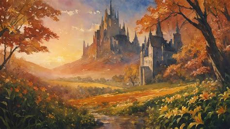 Autumn Castle by Shirokitsunegami on DeviantArt