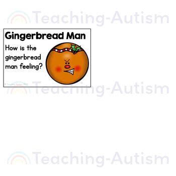 Gingerbread Man Feelings Task Box Identify Feelings And Emotions