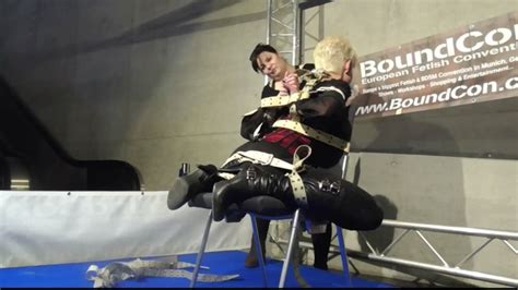 Lena King Reverse Prayer Belt Predicament In Public For The Sexy Blonde Part Mp Tied In