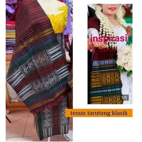 Jual Songket Tumtuman Pucca Klasik Cantik Mewah Lengkap Kami Sirat