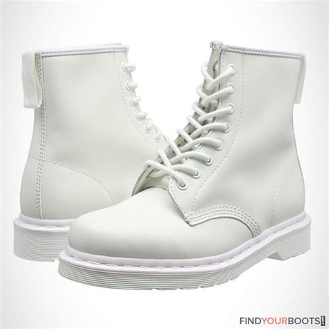 Fresh & Clean: 5 Stylish All White Boots for Men — FindYourBoots ...