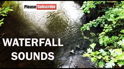 Relaxing Waterfall Soundsrelaxing Natural Sounds Youtube