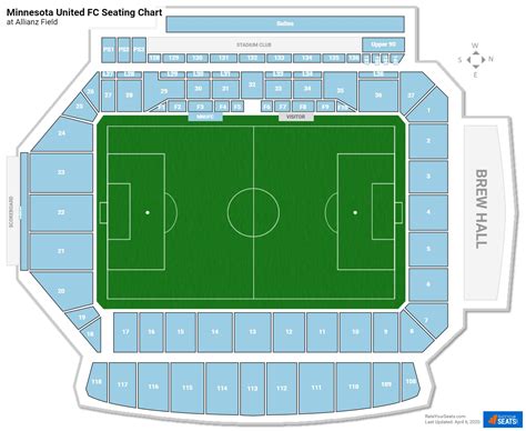 Allianz Stadium Seating Map