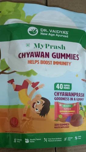 My Prash Chyawan Gummies Helps Boost Immunity Herbs At Rs Piece