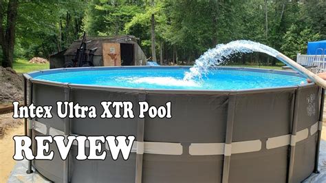 Intex 18ft X 52in Ultra XTR Pool Demo Review 2020 YouTube