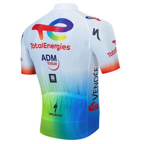 Maillot vélo équipe pro TotalEnergies 2023 Aero Mesh Tenuevelo