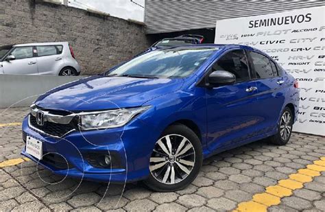 Honda city ex 1 5l usado 2018 color azul precio 229 000 en México