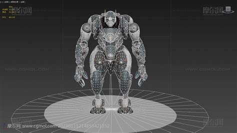 科幻机器人 科幻机甲3d模型 科幻角色模型下载 摩尔网cgmol