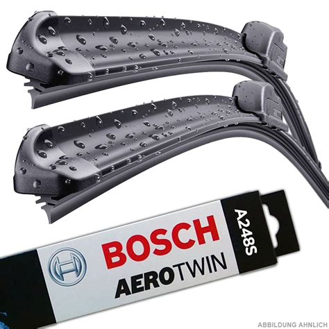 BOSCH Scheibenwischer Wischerblätter Wischer Satz AEROTWIN A248S 600mm