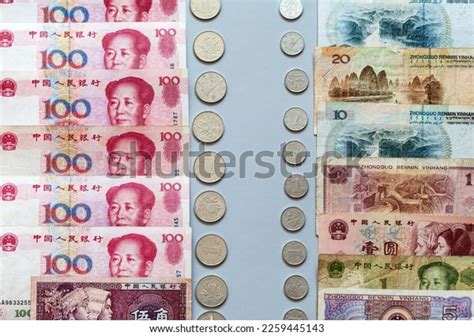 Yuan Cash Money Various Denominations Yuan Stock Photo 2259445143 ...