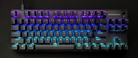 SteelSeries Apex 9 TKL Review Hot Swappable Optical Switches Tom S