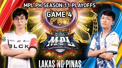 Blacklist International Vs Rsg Slate Philippines Game 4 Mpl Ph Season