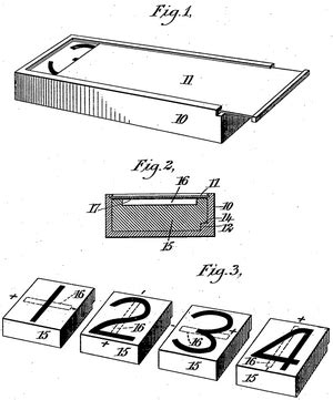 Patent US798337 Rechnerlexikon