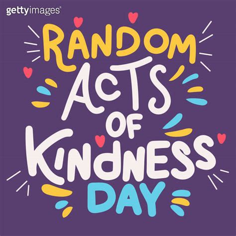 Random Acts Of Kindness Day Text Banner Square Composition 이미지 1922741683 게티이미지뱅크