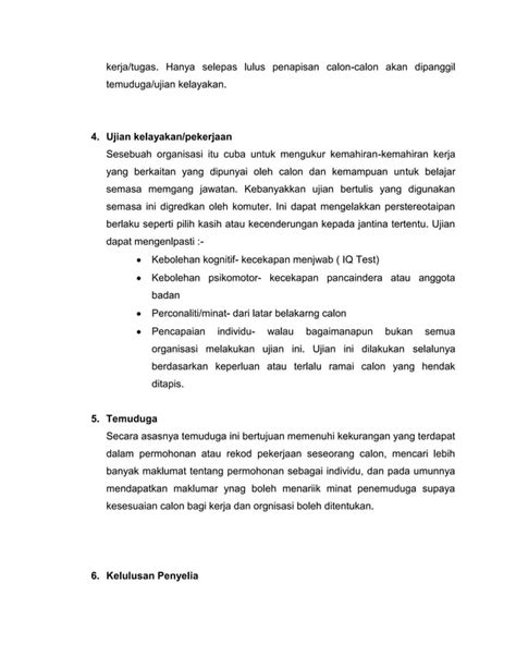 Pengurusan Personel Pdf