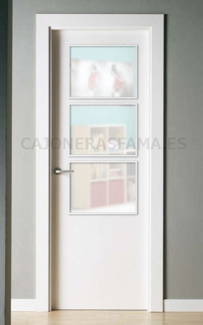 Puerta Lacada En Blanco Serie Lisa Pc 50 Cajonerasfama Es