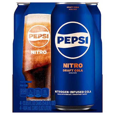 Pepsi Draft Cola, Nitro 4 Ea | Shop | Jumbo Foods