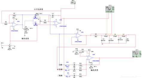 基于运放的波形发生器系统设计基于运放的多波形发生器设计方案 Csdn博客