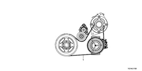 Honda Pilot Alternator Belt