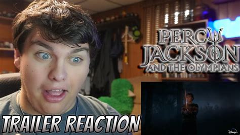 Percy Jackson And The Olympians Teaser Trailer Reaction Youtube