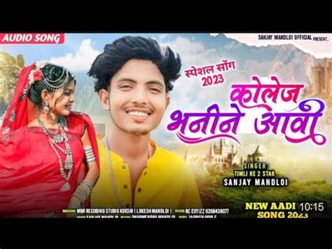 Singer Sanjay Mandloi Aadivasi New Timli Song Gana