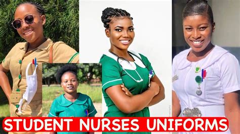 Types Of Ghanaian Student Nurses Uniform Types Of Nurses Uniform