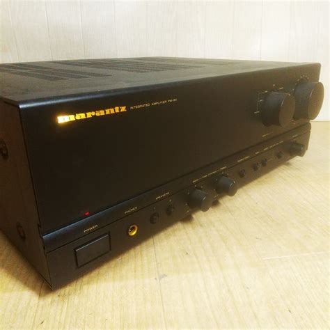 Yahoo!オークション - Z609-U31-482 Marantz マランツ PM-50 ステレオ...