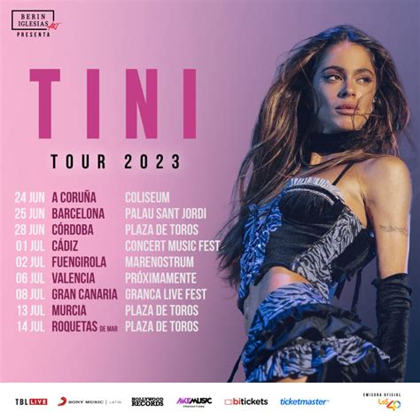 Tini Anuncia Su Gira Espa Ola Tini Tour