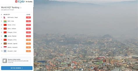 kathmandu   tops global air pollution index click nepal