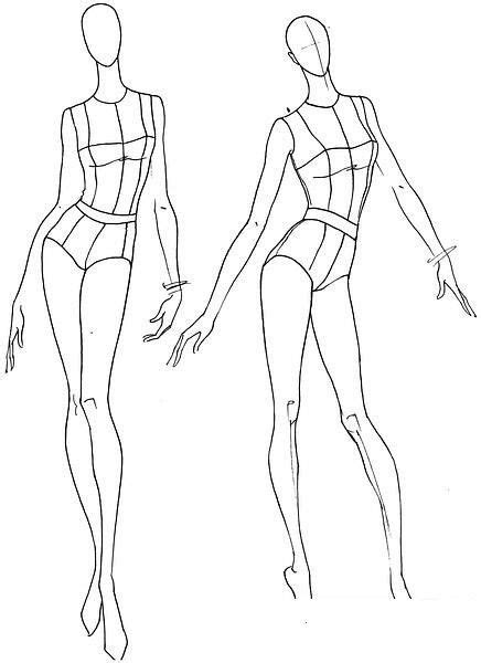 Fashion Sketch Template, Fashion Illustration Template, Fashion ...