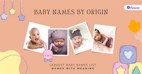 Baby Names by Origin - Boy and Girl Names based on Origin | The ParentZ