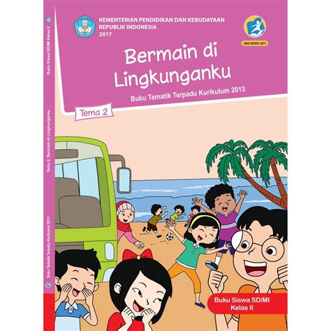 Jual Buku Tematik Sd Kelas Tema Bermain Di Lingkunganku K Revisi