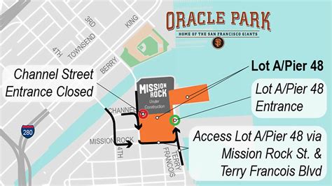 Oracle Park Parking Guide - Tips, Map, Lots - World-Wire