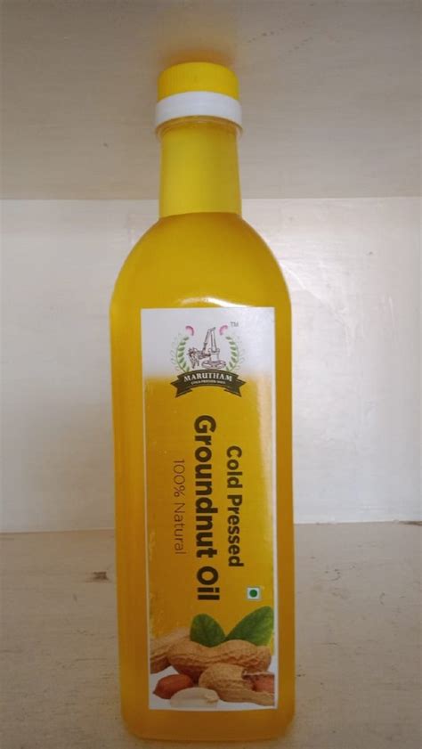 Cold Pressed Peanut Oil Packaging Size L At Rs Litre In