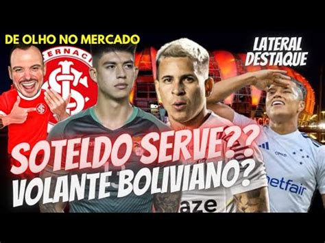 SOTELDO VOLANTE BOLIVIANO LATERAL ESQUERDO QUE MANO PEDIU INTER DE