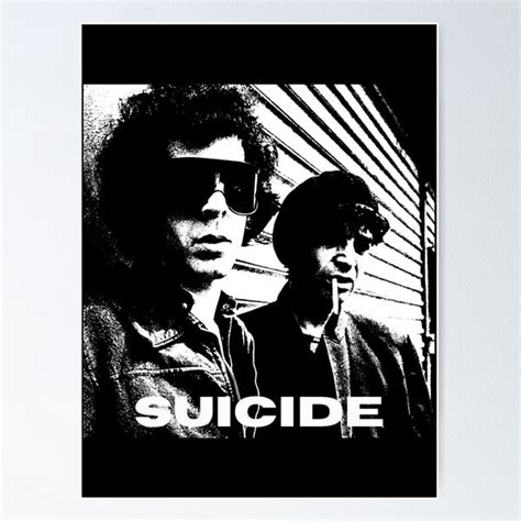 "Suicide Band 1977 merch" Poster for Sale by CitiesonWalls | Redbubble