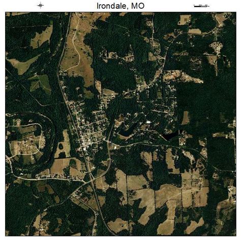 Aerial Photography Map Of Irondale Mo Missouri